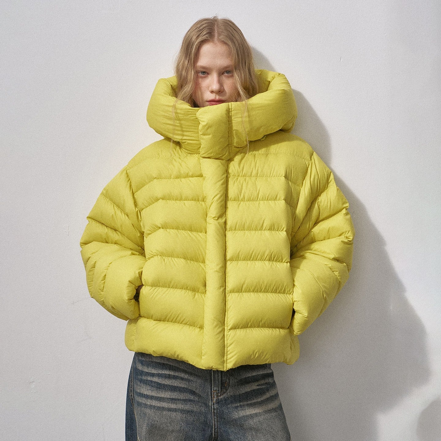 DIDDI_MODA_Cloudlike_Tortoise_Ribbed_Stand_Collar_Women&