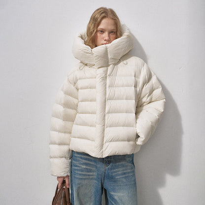DIDDI_MODA_Cloudlike_Tortoise_Ribbed_Stand_Collar_Women&