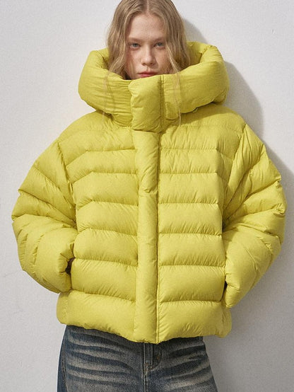 DIDDI MODA Cloudlike Tortoise Ribbed Stand Collar Women&