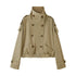 DIDDI_MODA_Color_Block_Double_Breasted_High_Stand_Collar_Women&