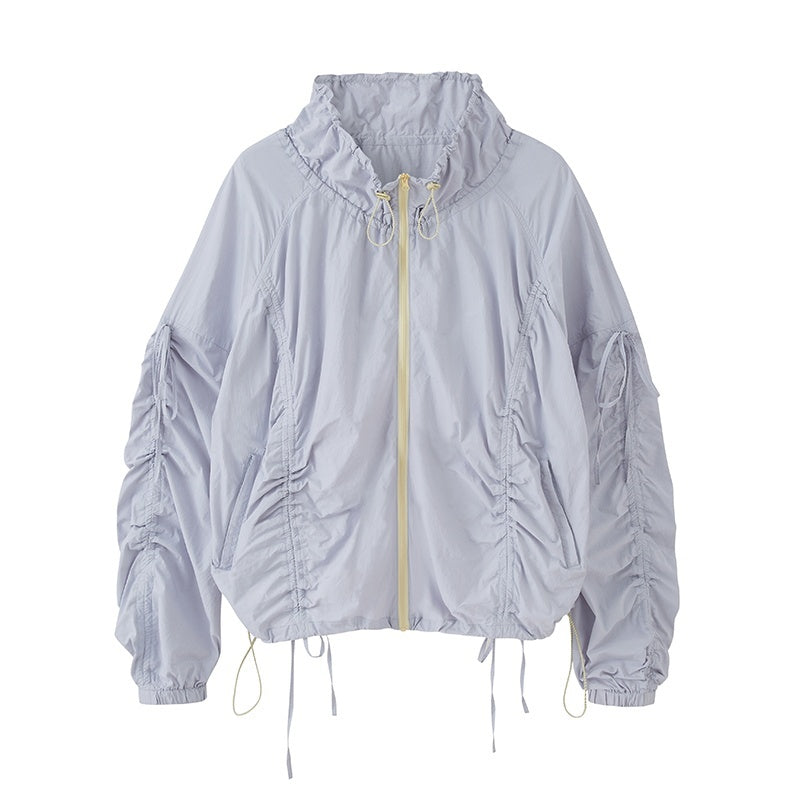 DIDDI_MODA_Colorblock_Drawstring_Lightweight_Women&