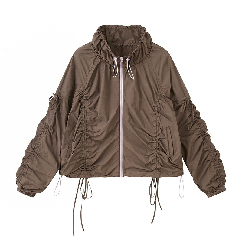 DIDDI_MODA_Colorblock_Drawstring_Lightweight_Women&