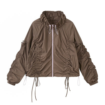 DIDDI_MODA_Colorblock_Drawstring_Lightweight_Women&