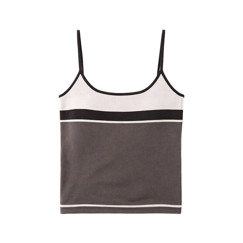 DIDDI_MODA_Colorblock_Textured_Cropped_Waist_Cinched_Slim_Fit_Women&