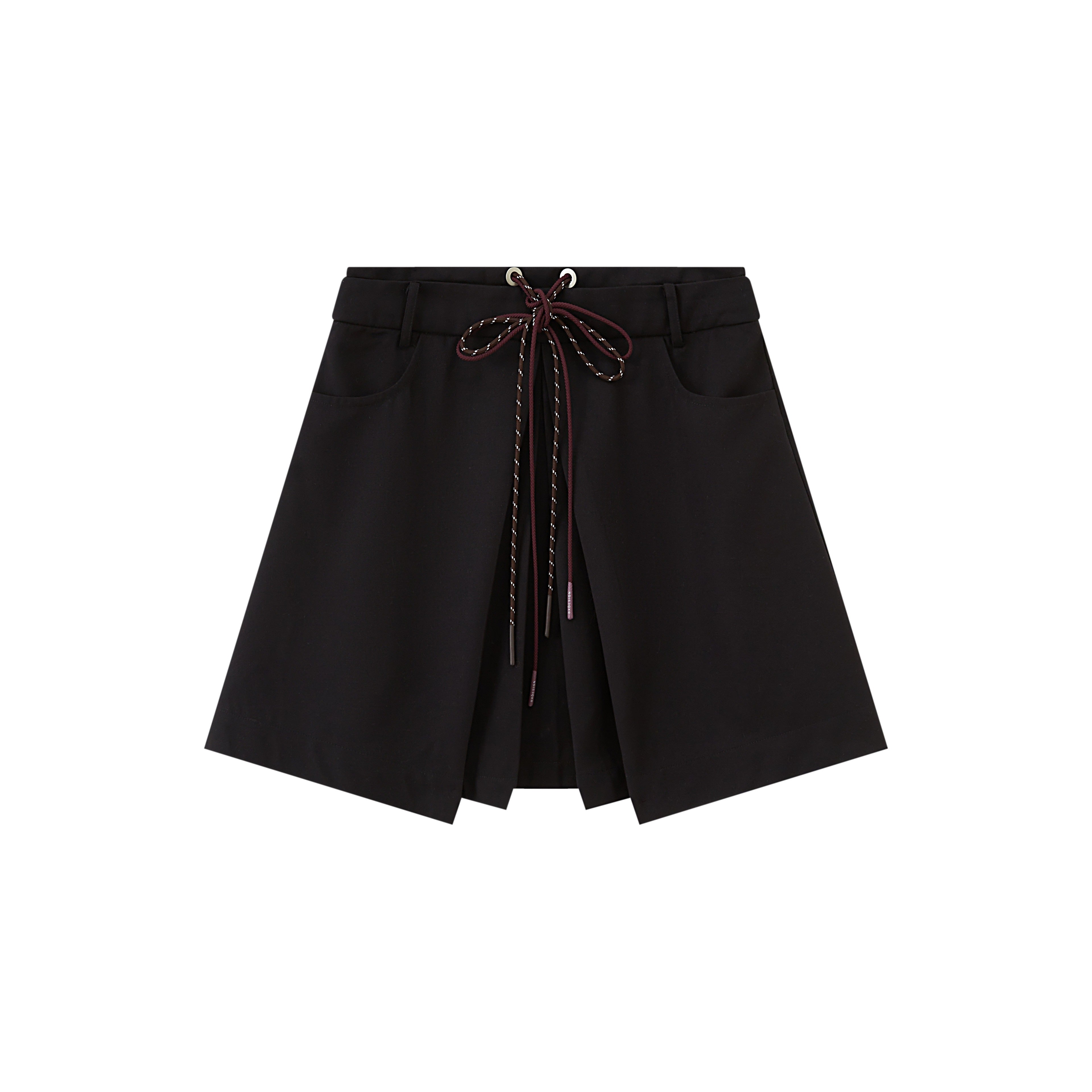 DIDDI_MODA_Colorblock_Tie_Waist_Pleated_Women&