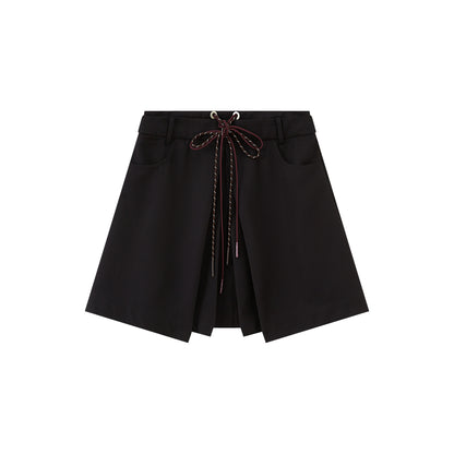DIDDI_MODA_Colorblock_Tie_Waist_Pleated_Women&