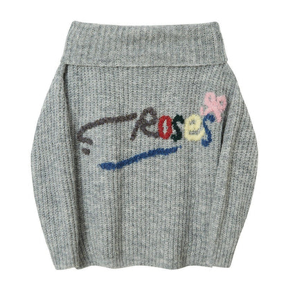 DIDDI_MODA_Contrast_Argyle_Single_Row_Button_Crew_Neck_Women&