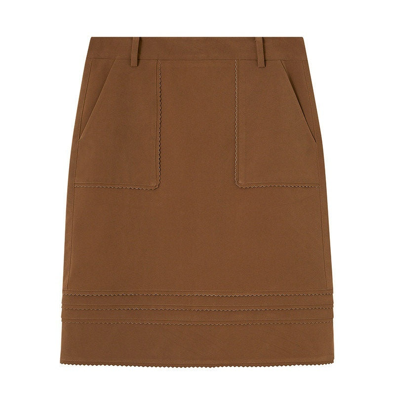 DIDDI_MODA_Contrast_Argyle_Single_Row_Button_Crew_Neck_Women&