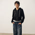 DIDDI_MODA_Cropped_Napoleon_Double_Row_Metal_Buttons_Two_Way_Zipper_Women&