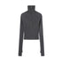 DIDDI_MODA_Cropped_Zipper_Stand_Collar_Slim_Women&