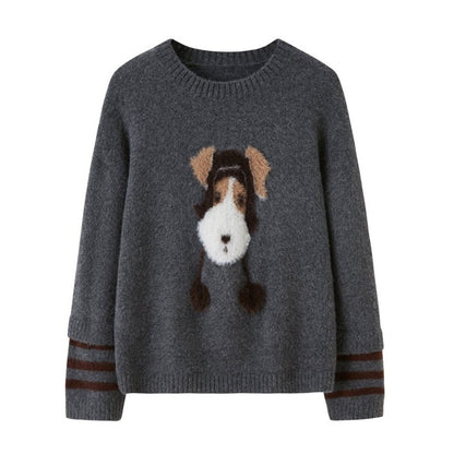 DIDDI_MODA_Cute_Hooded_Puppy_Faux_Layered_Women&