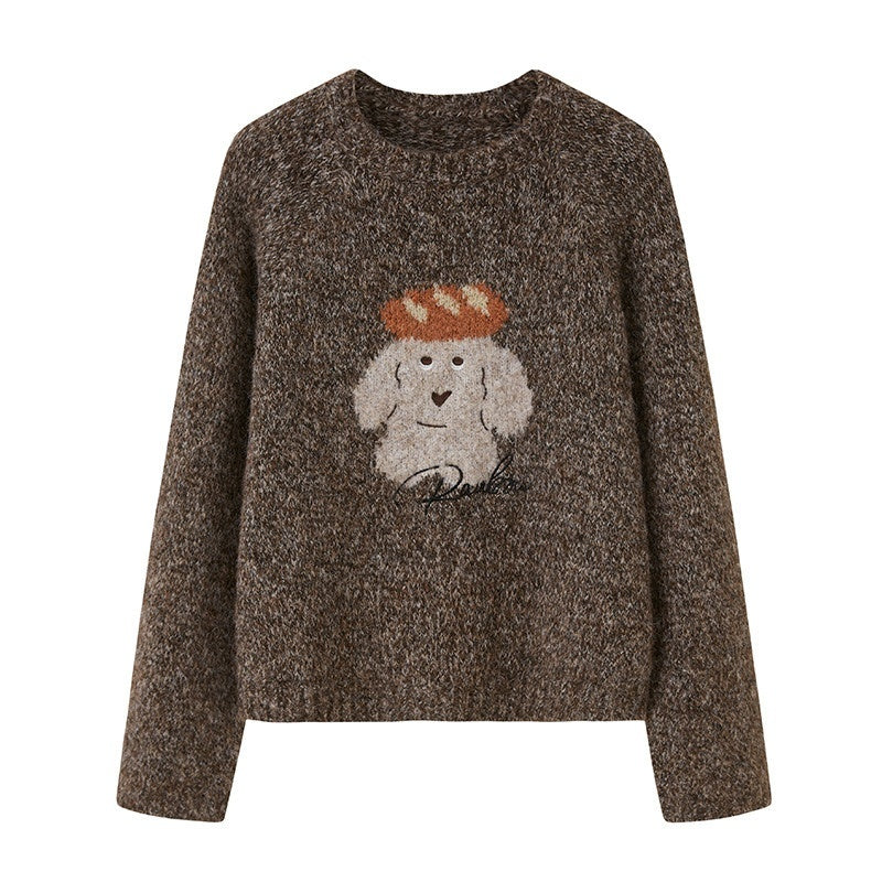 DIDDI_MODA_Cute_Hooded_Puppy_Faux_Layered_Women&
