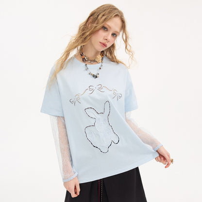 DIDDI_MODA_Dizzy_Rabbit_Laser_Cut_Embroidery_Lace_Puff_Sleeve_Women&