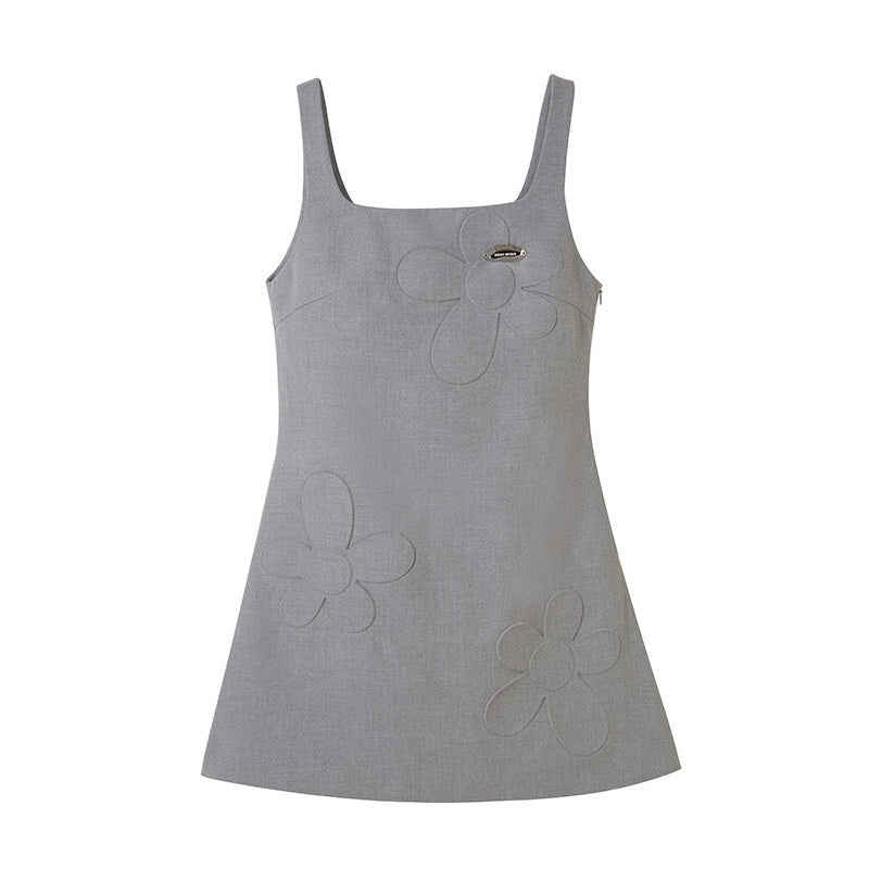 DIDDI_MODA_Embossed_Ruching_Spliced_Asymmetrical_Neck_Women&