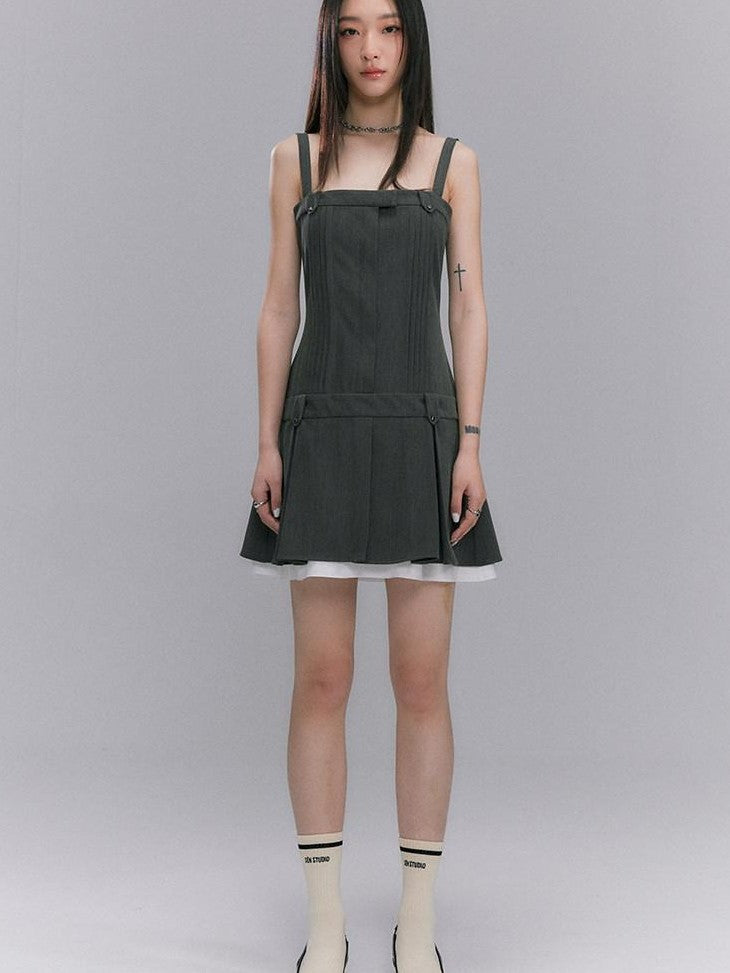 DIDDI MODA Embossed Ruching Spliced Asymmetrical Neck Women&