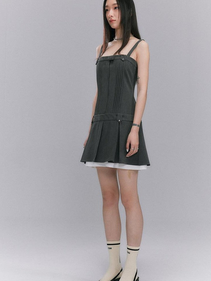 DIDDI MODA Embossed Ruching Spliced Asymmetrical Neck Women&