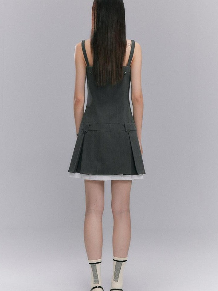 DIDDI MODA Embossed Ruching Spliced Asymmetrical Neck Women&