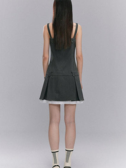 DIDDI MODA Embossed Ruching Spliced Asymmetrical Neck Women&