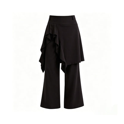 DIDDI_MODA_Faux_Two_Piece_High_Waist_Women&
