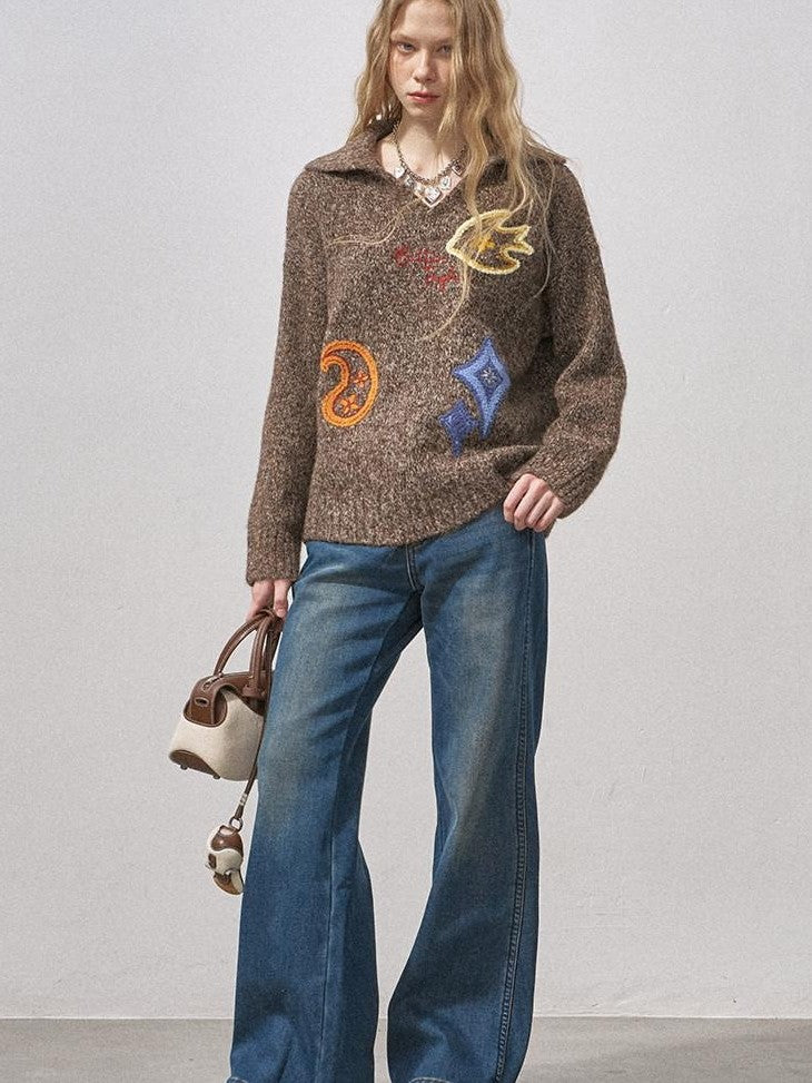 DIDDI MODA Fleece Lined Mid Rise Button Fly Women&