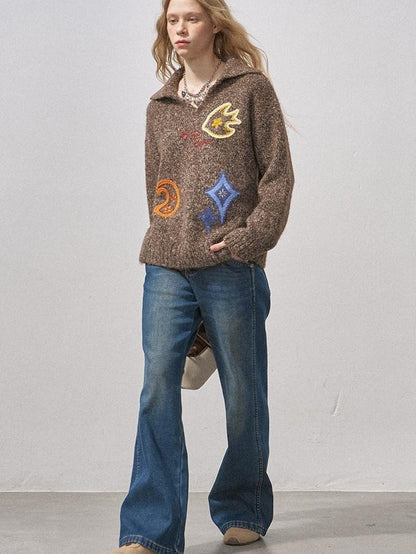 DIDDI MODA Fleece Lined Mid Rise Button Fly Women&