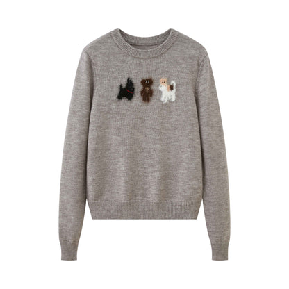 DIDDI_MODA_Floral_Pony_And_Puppy_Motif_Women&