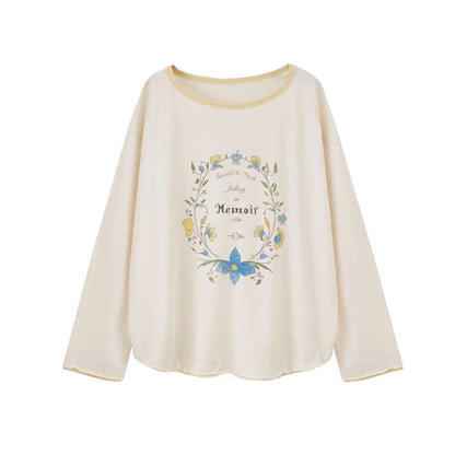 DIDDI_MODA_Floral_Wreath_Rose_Denim_Figure_Print_Women&