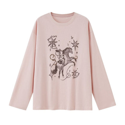 DIDDI_MODA_Floral_Wreath_Rose_Denim_Figure_Print_Women&