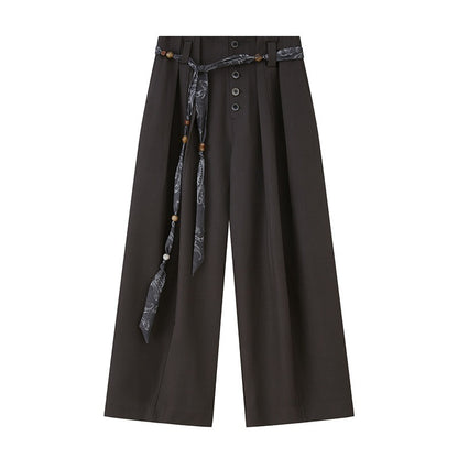 DIDDI_MODA_Flowy_Button_Pleated_Cargo_Women&