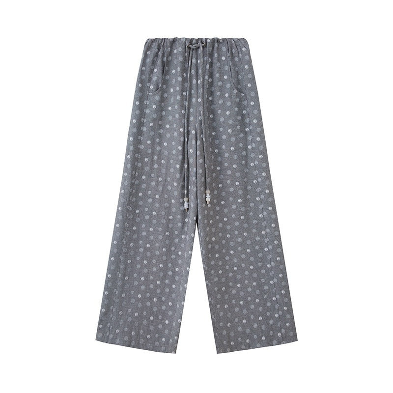 DIDDI_MODA_Gray_Beaded_Polka_Dot_Women&