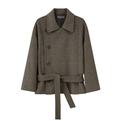 DIDDI_MODA_Grey_Double_Breasted_Notched_Collar_Women&