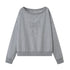DIDDI_MODA_Grey_Knit_Lapel_Bow_Cardigan_Women&