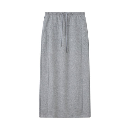 DIDDI_MODA_Grey_Knit_Lapel_Bow_Cardigan_Women&