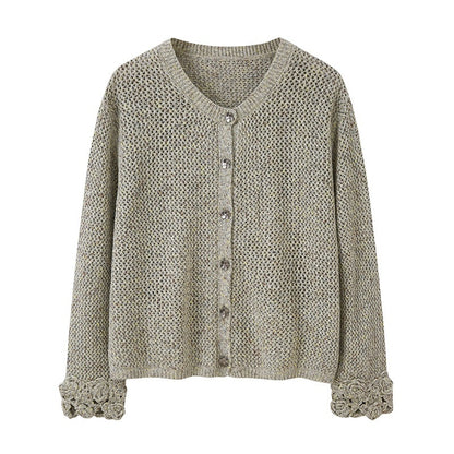 DIDDI_MODA_Hand_Crochet_Openwork_Floral_Vintage_Loose_Solid_Women&