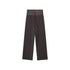 DIDDI_MODA_Heather_Gray_Folded_Waist_High_Waist_Slim_Casual_Women&