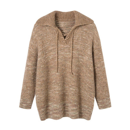 DIDDI_MODA_Hooded_Striped_Long_Sleeve_Midi_Women&