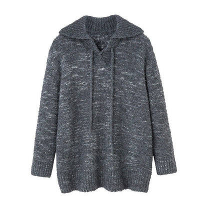 DIDDI_MODA_Hooded_Striped_Long_Sleeve_Midi_Women&