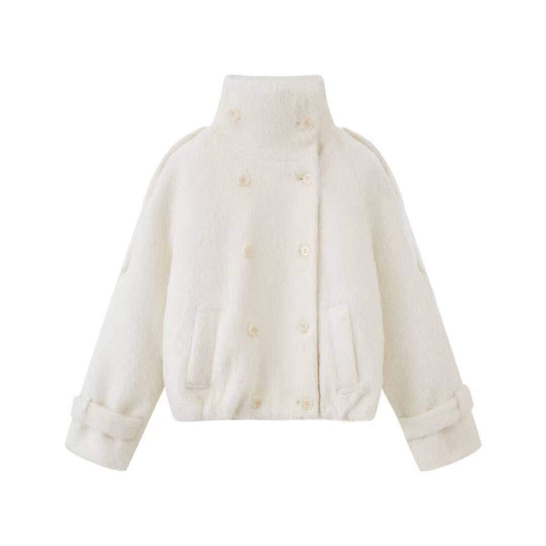 DIDDI_MODA_Khaki_Curved_Cut_Parka_Women&