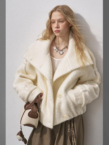 DIDDI MODA Khaki Curved Cut Parka Women&