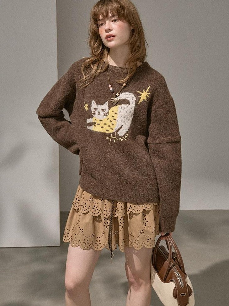 DIDDI MODA Khaki Double Breasted Notched Lapel Button Women&