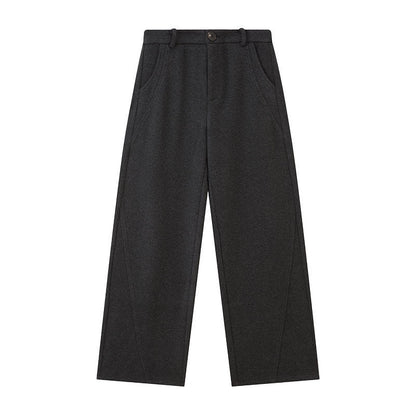 DIDDI_MODA_Khaki_Drapey_Solid_Curved_Leg_Relaxed_High_Waist_Women&