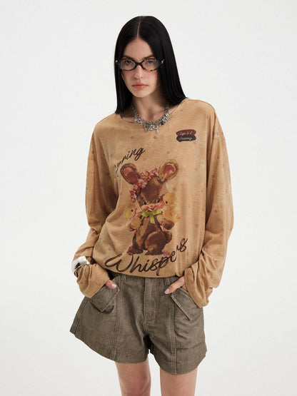 DIDDI MODA Khaki Green Distressed Wash Utility 3D Pockets Low Waist Women&