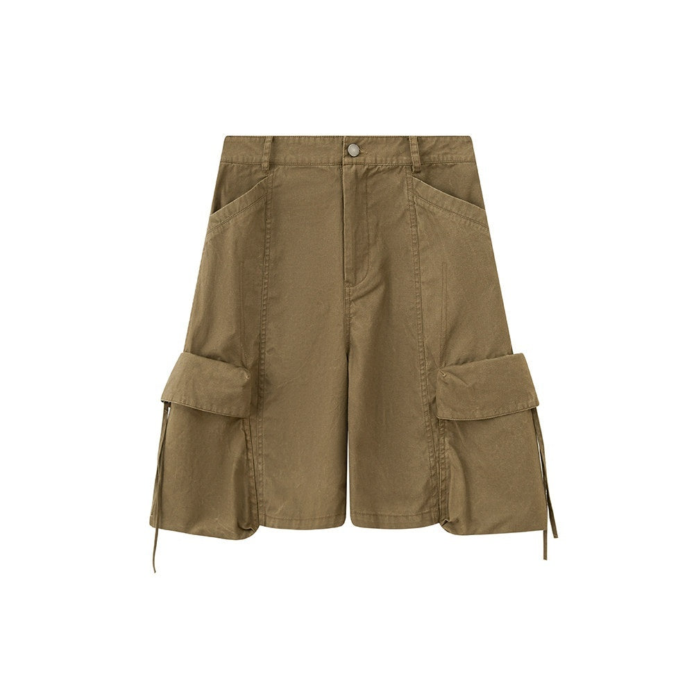 DIDDI_MODA_Khaki_Washed_Large_Multi_Pocket_Cargo_Women&