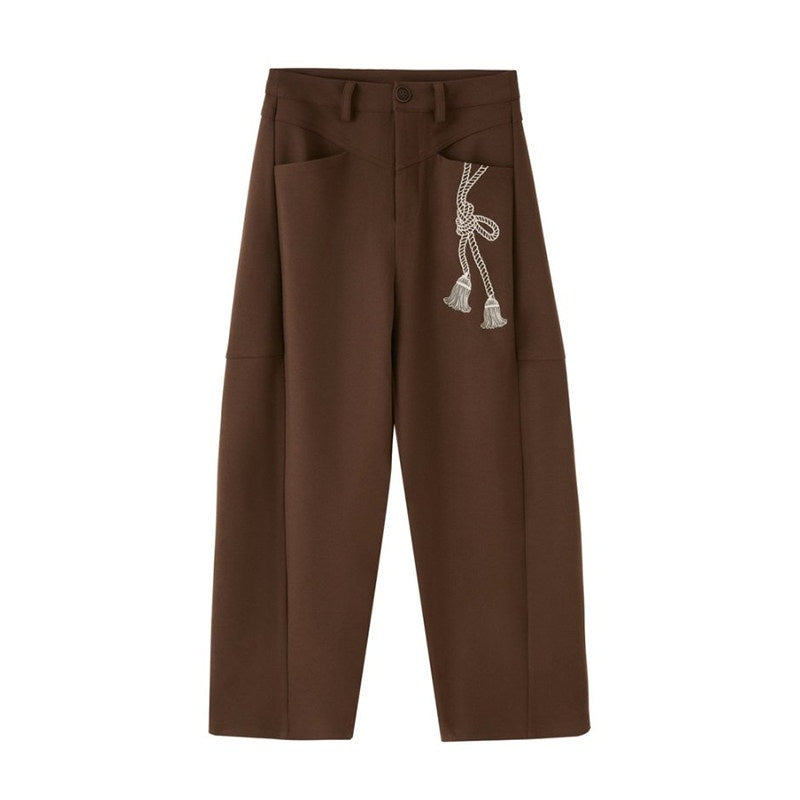 DIDDI_MODA_Knot_Lace_Up_Embroidered_Scimitar_Cut_Women&