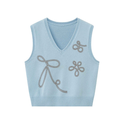 DIDDI_MODA_Lace_Peter_Pan_Collar_Vest_Women&