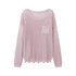 DIDDI_MODA_Lavender_Diagonal_Cutout_Beaded_Breathable_Women&
