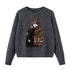 DIDDI_MODA_Leopard_Kitten_Embroidered_Crewneck_Drop_Shoulder_Women&