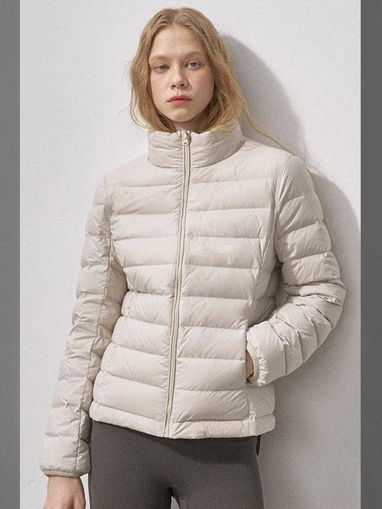 DIDDI MODA Lily Pink Ribbed Quilted Slim Fit Women&