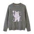 DIDDI_MODA_Magic_Cat_Cartoon_Soft_Oversized_Pullover_Women&