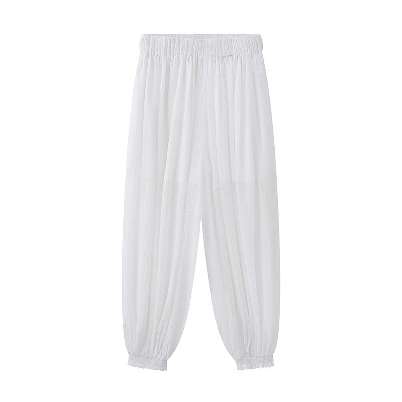 DIDDI_MODA_Mist_Blue_Drapey_Slouchy_Elastic_Waist_Tapered_Women&